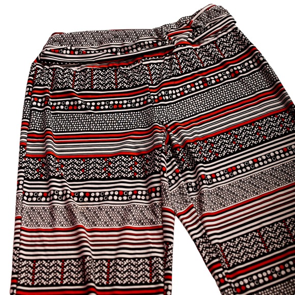 Robert Louis stretchy plus size 1X wide leg comfy pull on pants - Picture 4 of 5